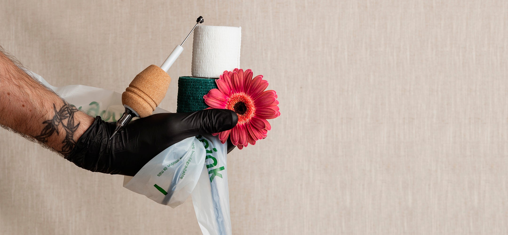 Grossiste français pour matériel de tatouage Organink consommable écoresponsable pour l'hygiène